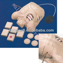 Manequim de drenagem pleural ISO, Pneumothorax Descompressão, simulador de drenagem de tórax